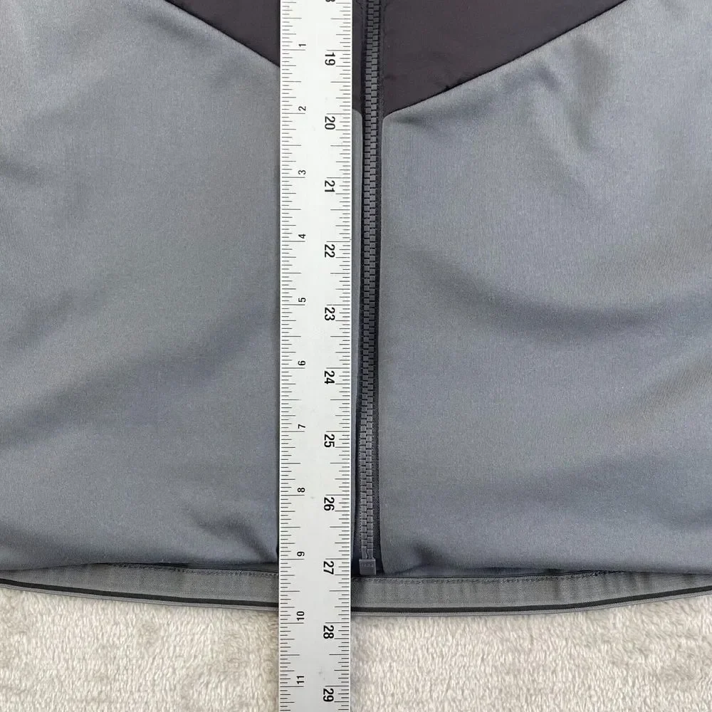 KJUS Release Jacket Men Large Grey Full‎ Zip Performance Golf Ventilated NWOT